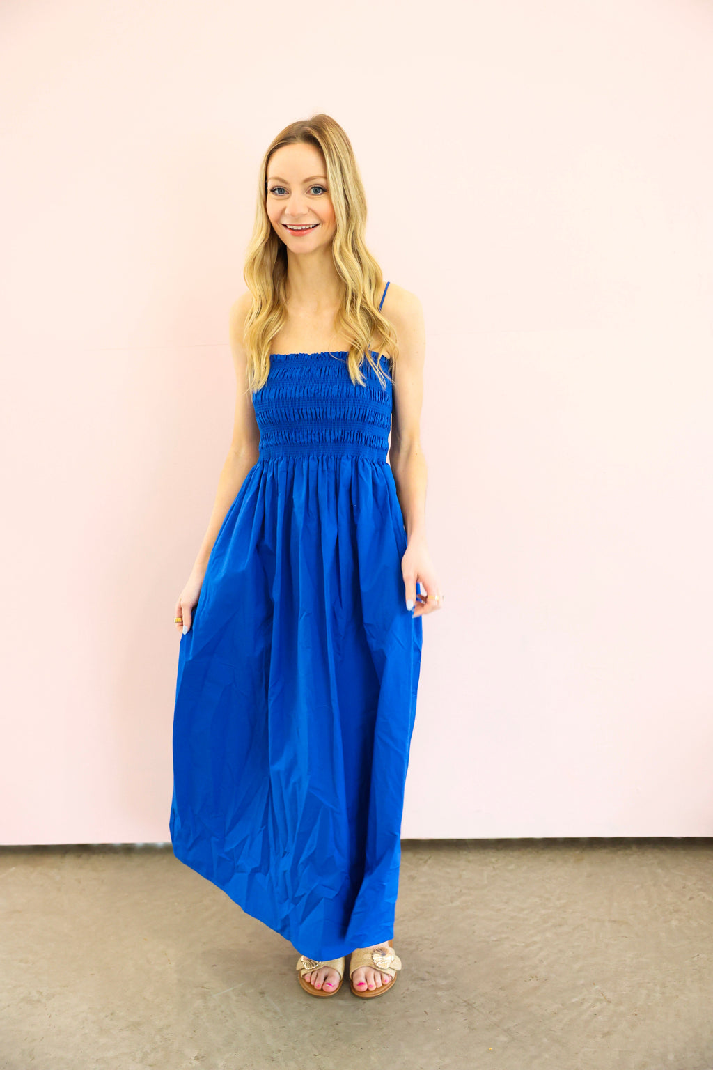 Z Supply Cornelia Poplin Midi Dress