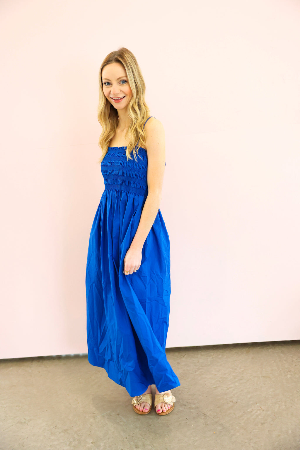 Z Supply Cornelia Poplin Midi Dress