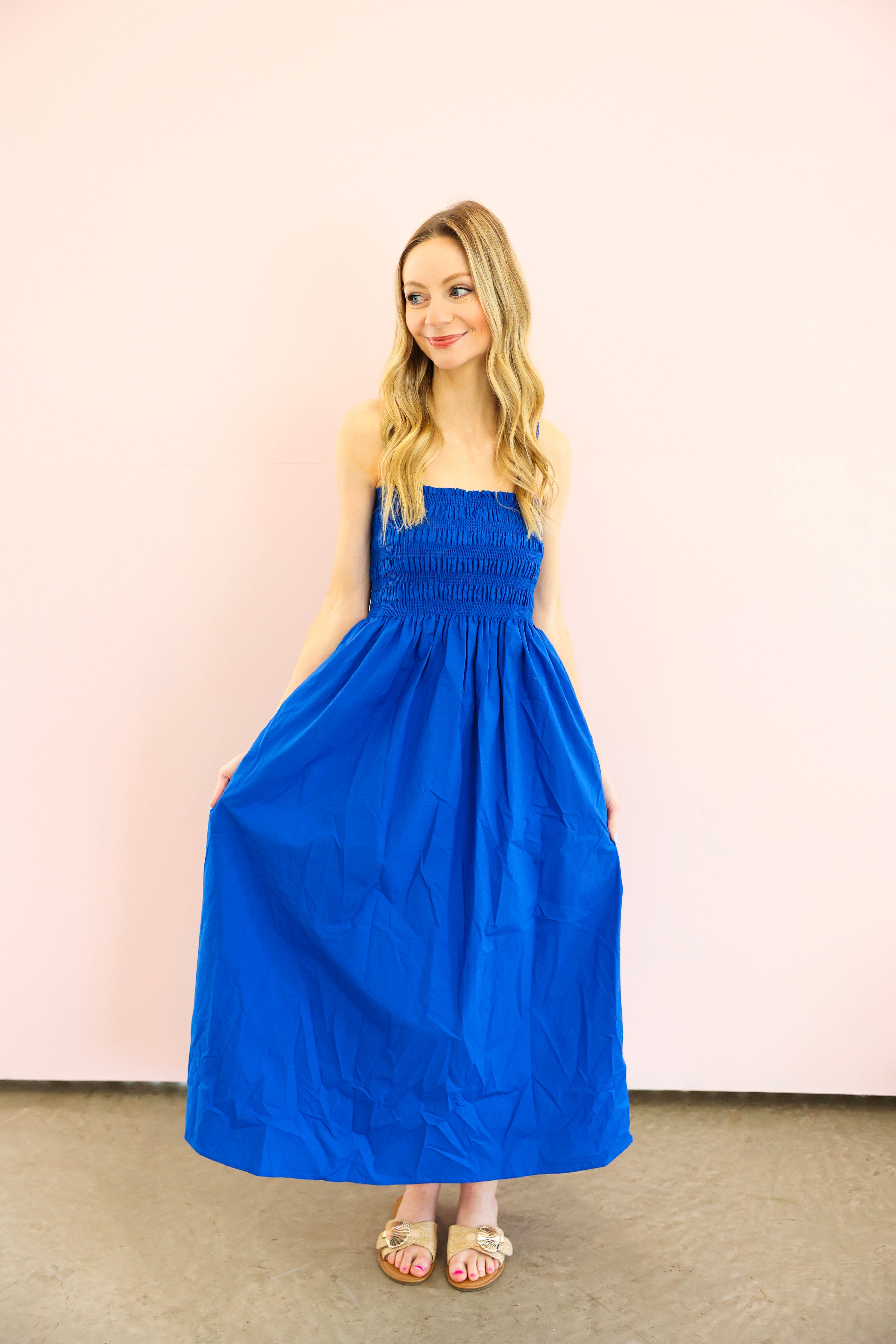 Z Supply Cornelia Poplin Midi Dress