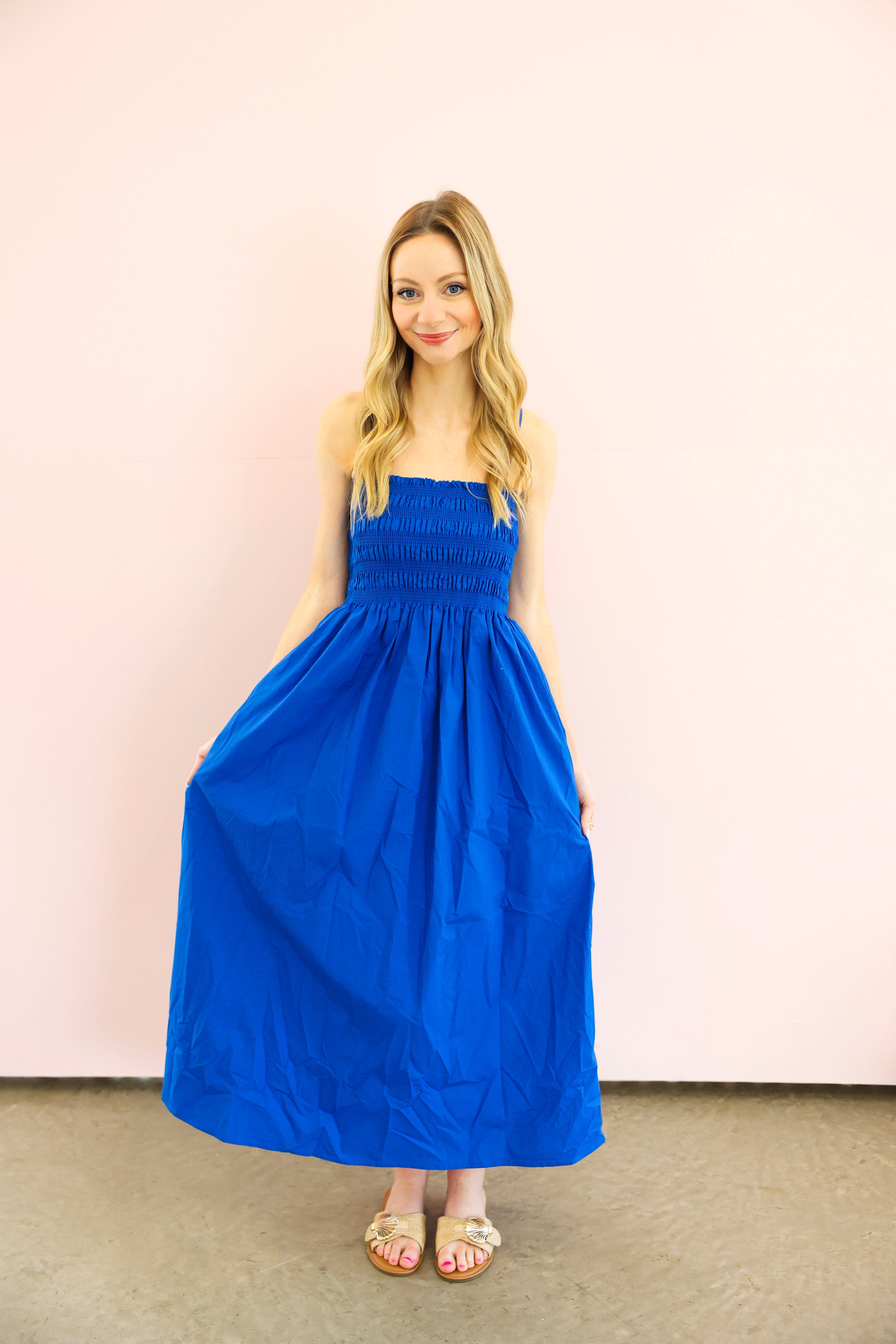 Z Supply Cornelia Poplin Midi Dress