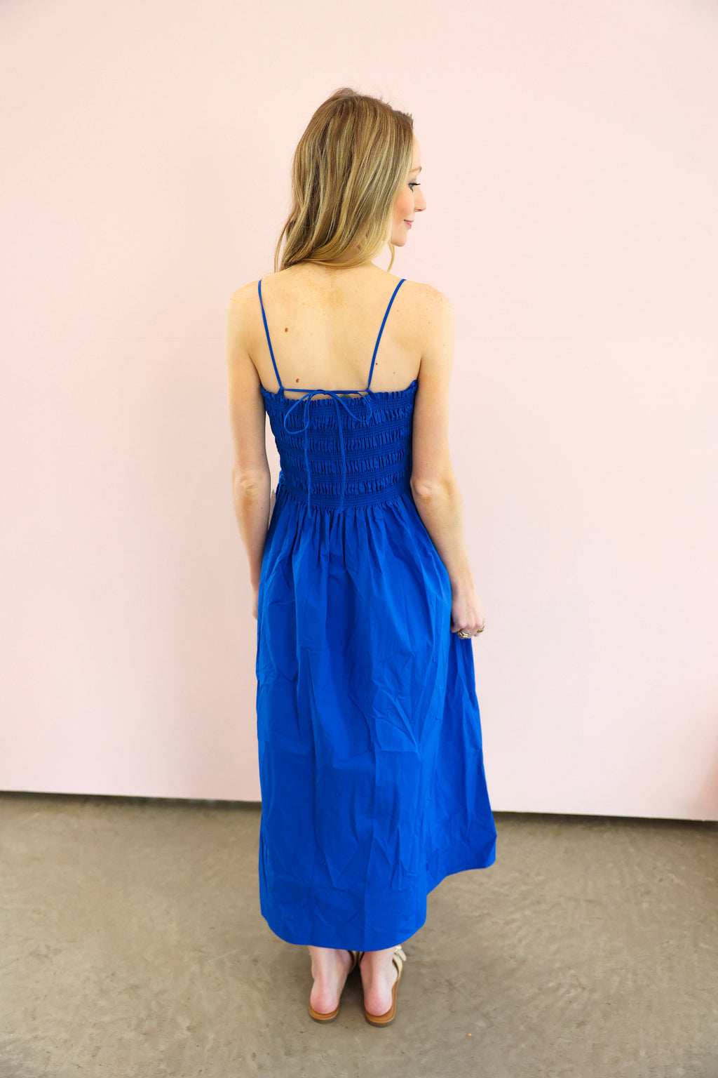 Z Supply Cornelia Poplin Midi Dress