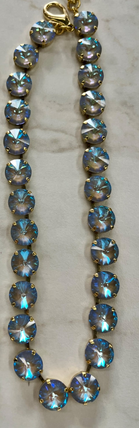 TOVA Sofia Necklace - Serene Gray Delite